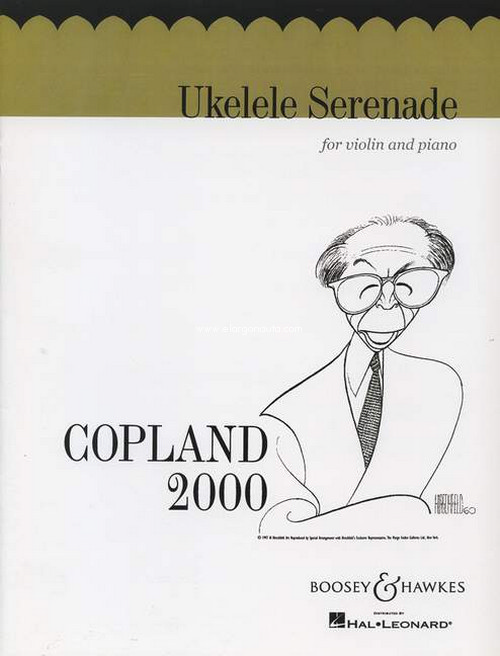 Ukelele Serenade, for violin and piano. 9790051350636 Ukelele Serenade, for violin and piano. 9790051350636