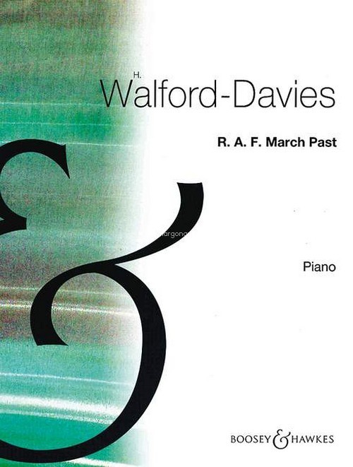 R.A.F. March Past, for piano