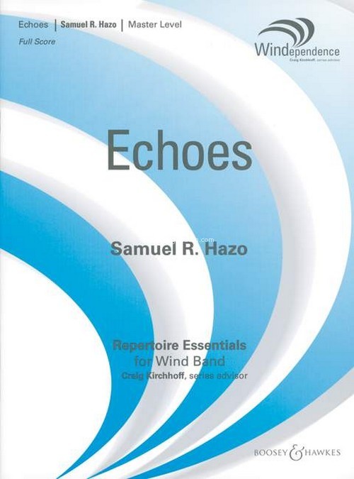 Echoes, for wind band, score