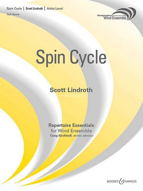 Spin Cycle, for wind band, score and parts