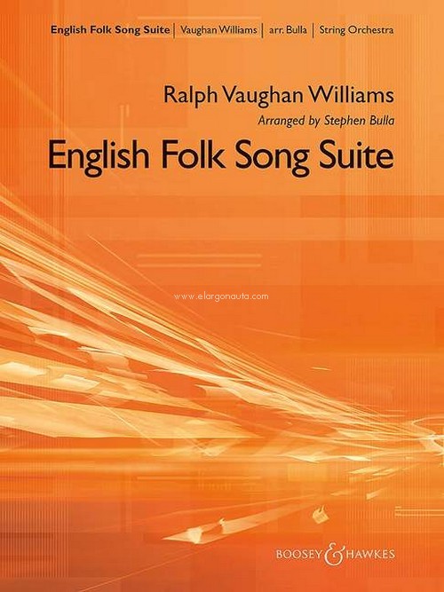 English Folk Song Suite, for string orchestra, score and parts