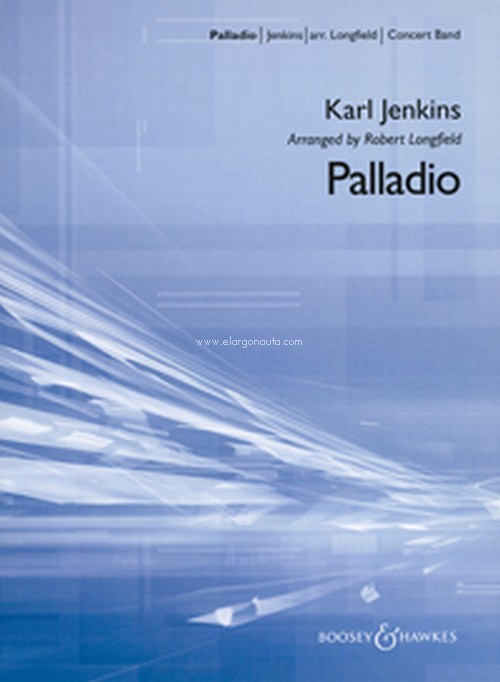 Palladio, for wind band, score and parts