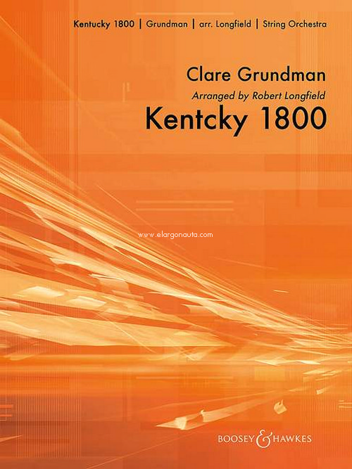 Kentucky 1800, for string orchestra, score and parts