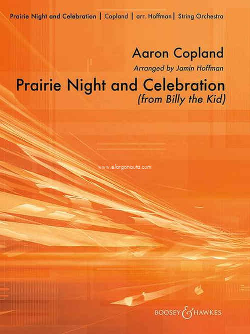 Billy the Kid, Prairie Night and Celebration, for string orchestra, score and parts