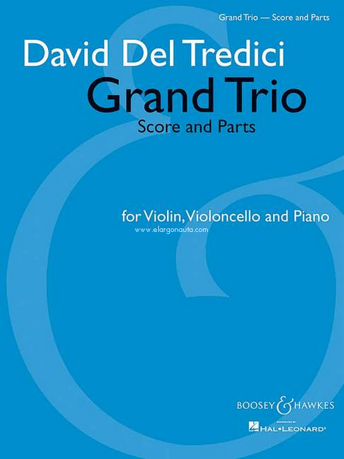 Grand Trio, for Violin, Cello and Piano, score and parts