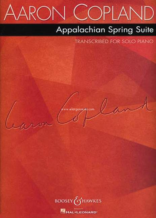 Appalachian Spring Suite, (Ballet for Martha), for piano