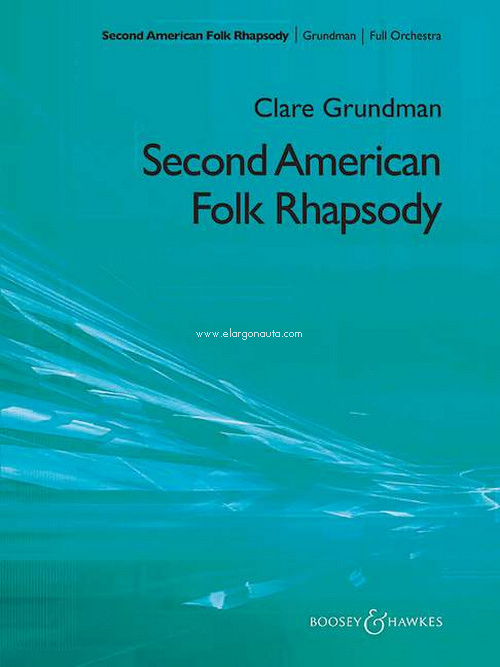 American Folk Rhapsody No. 2, for orchestra, score and parts