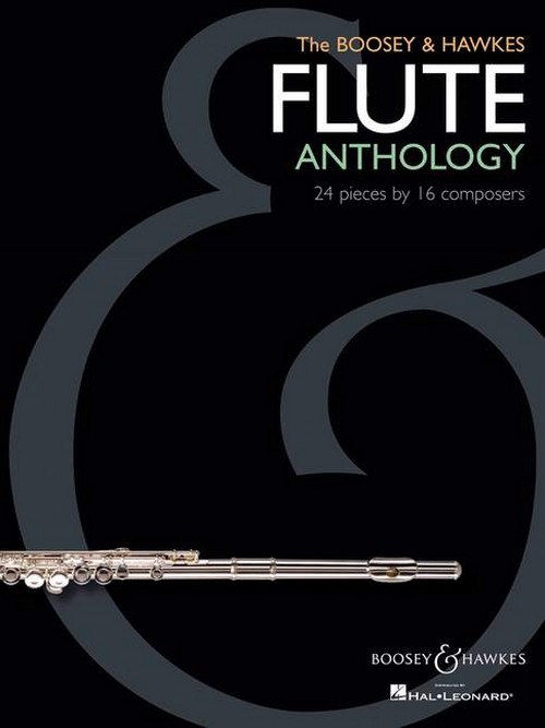 The Boosey & Hawkes Flute Anthology, 24 Pieces by 16 Composers, for flute with piano