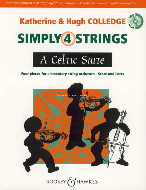 A Celtic Suite, Four pieces for elementary string orchestra, for strings (violins and cellos, violas and double basses ad libitum) and piano, score and parts