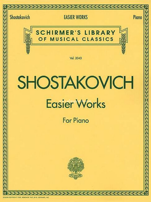 Easier Works, for piano