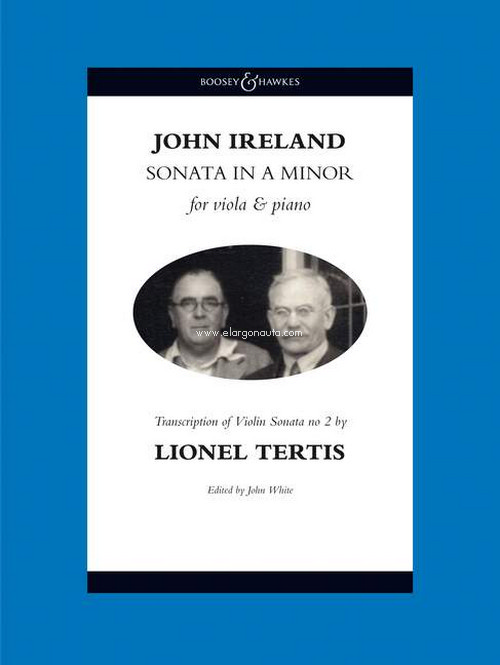 Sonata No. 2, Arrangement for viola and piano. 9780851627908 Sonata No. 2, Arrangement for viola and piano. 9780851627908