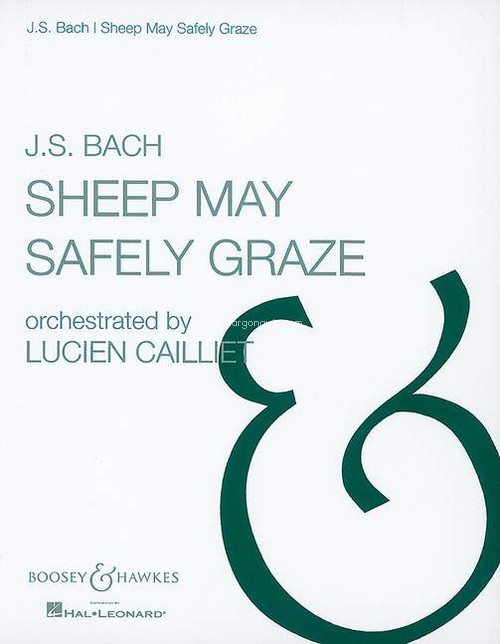 Sheep May Safely Graze, for orchestra, score and parts. 9790051506736