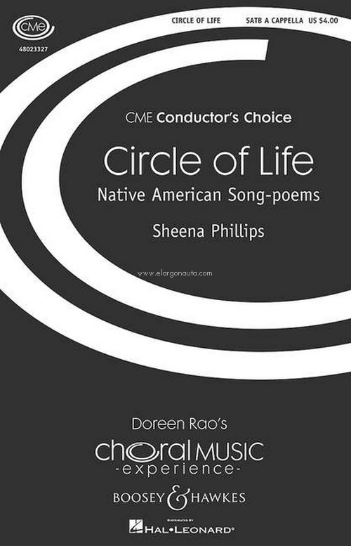 Circle of Life, Native American Song-poems, for mixed choir (SATB) a cappella