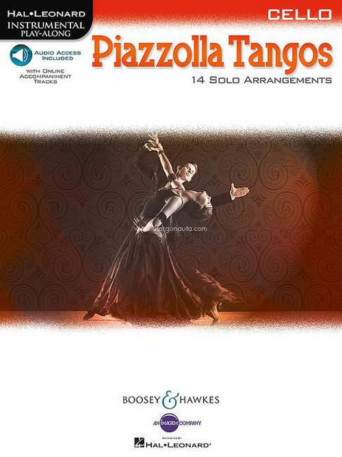 Piazzolla Tangos for Cello, 14 Solo Arrangements. 9781495028458