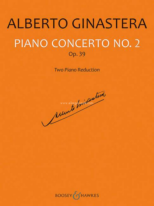 Piano Concerto No. 2 op. 39, reduction for 2 pianos