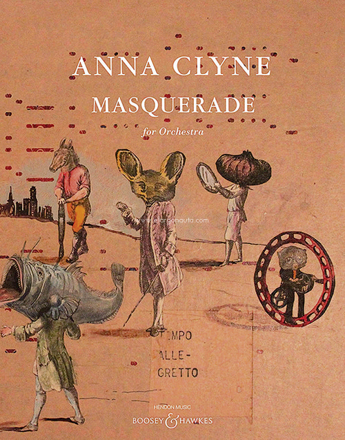 Masquerade, for orchestra, score