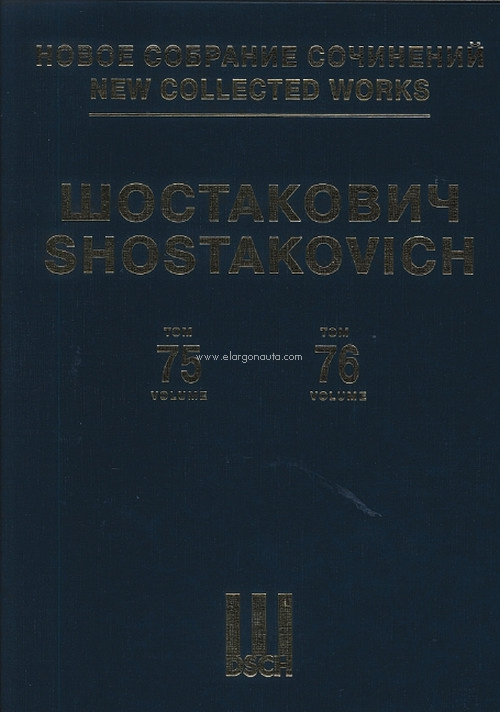 Motherland (My Native Leningrad); National Anthems Vol. 75 + 76, for voice and orchestra, score