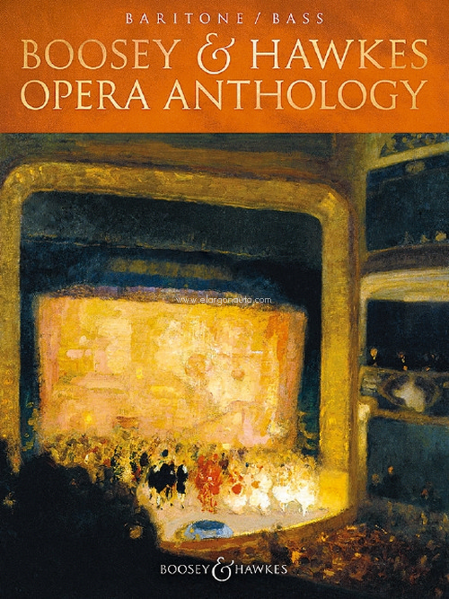 Boosey & Hawkes Opera Anthology - Baritone/Bass, for baritone (bass) and piano. 9781540030085