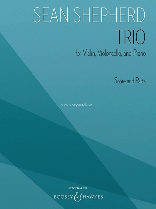 Trio, for piano trio, score and parts. 9781540028280