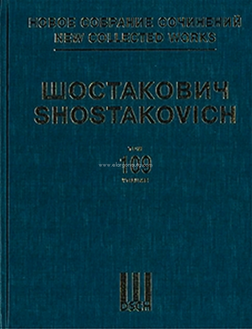 Scherzo; 8 Preludes; Theme and Variations; Three Fantastic Dances; Aphorisms; A Child's Exercise Book; Three Fugues; Pieces 1918-1920 Vol. 109, for soloist, violin and cello, for piano, score