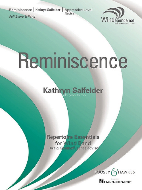 Reminiscence, for Wind Band, score. 9790051664078