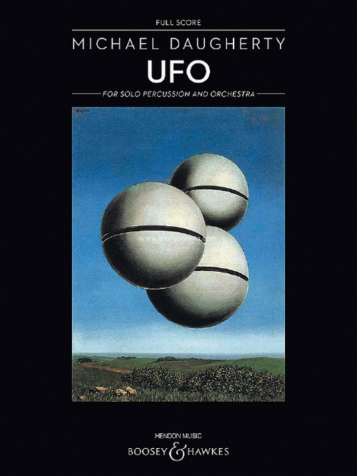 UFO, for percussion and orchestra, score. 9781540063571