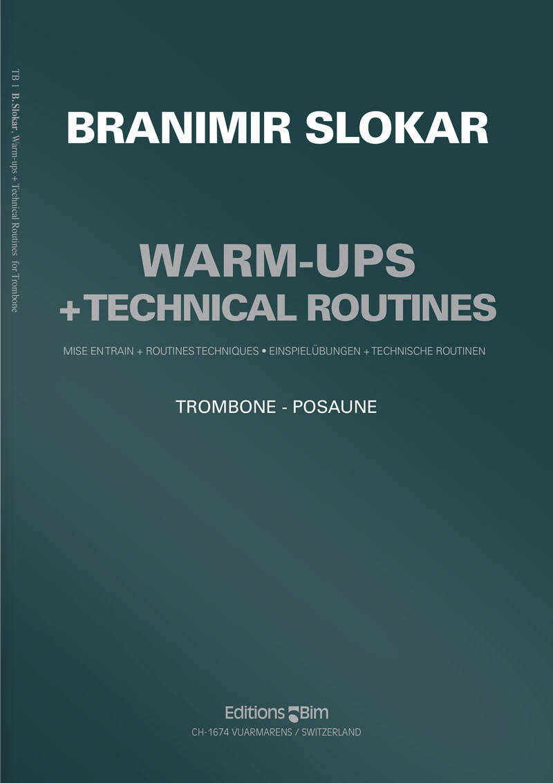 Warm Ups & Technical Routines, Trombone/Posaune. 9790207019332