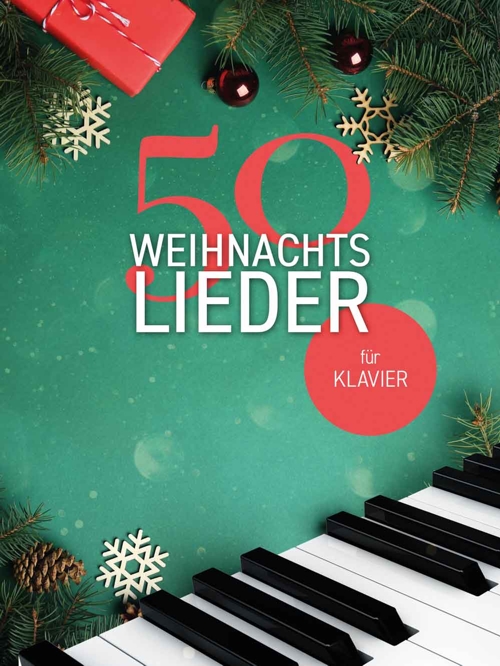 50 Weihnachtslieder für Klavier. 9783954562992