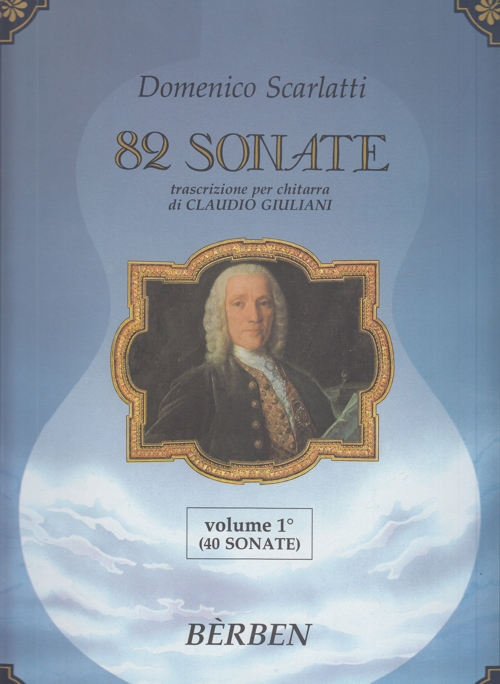 82 Sonate, vol. 1 (40 Sonate), trascrizione per chitarra