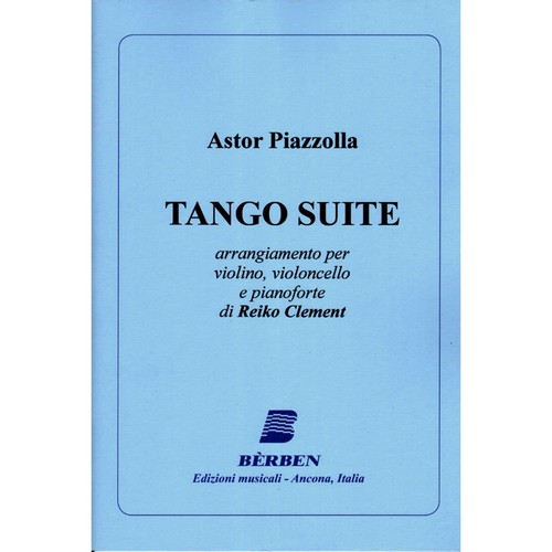 Tango Suite, arrangiamento per violino, violoncello e pianoforte di Reiko Clement. 9790215914513
