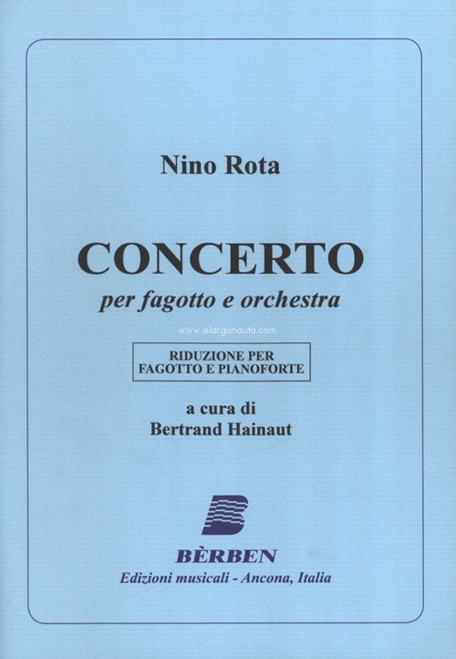 Concerto, per fagotto e orchestra, riduzione per fagotto e pianoforte