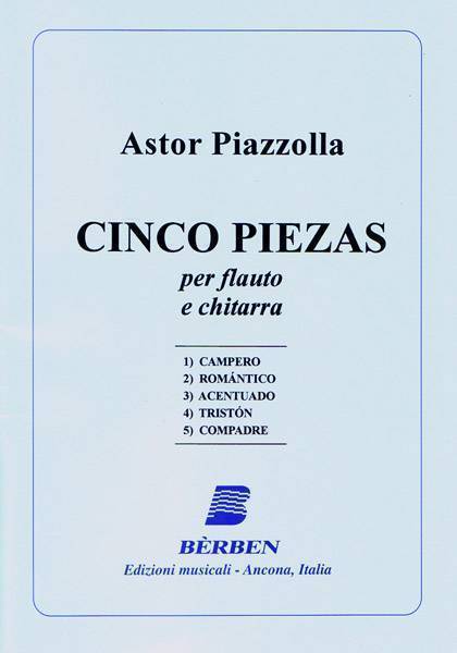 Cinco Piezas, per flauto e chitarra