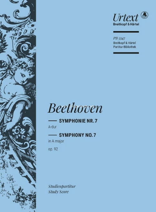 Symphony No. 7 in A major Op. 92, Breitkopf Urtext, orchestra