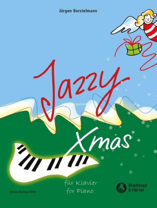 Jazzy Xmas, 20 Christmas Carols in Jazzy Outfits, piano