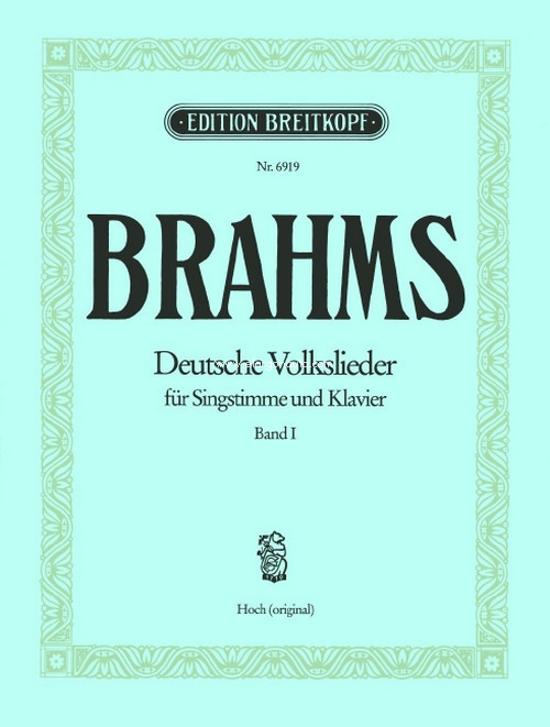 German Folk Songs WoO 33 Bd I, Breitkopf Urtext, high voice and piano