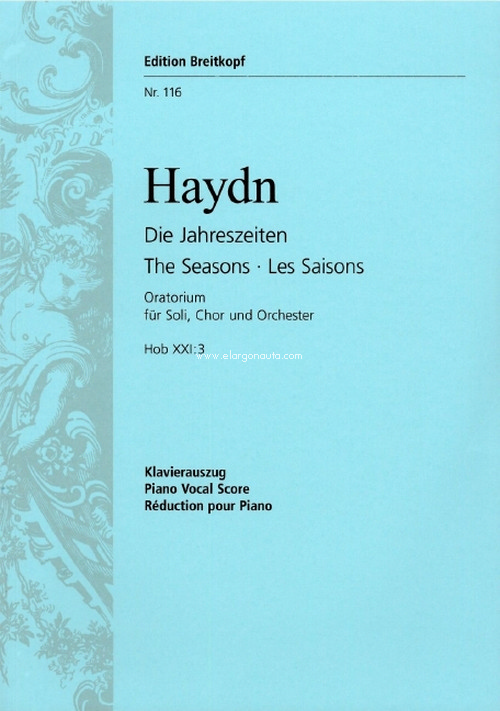 The Seasons Hob XXI:3, Oratorio, soloists, mixed choir and orchestra