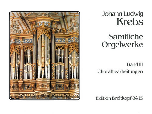 Complete Organ Works Bd. 3, Chorale settings