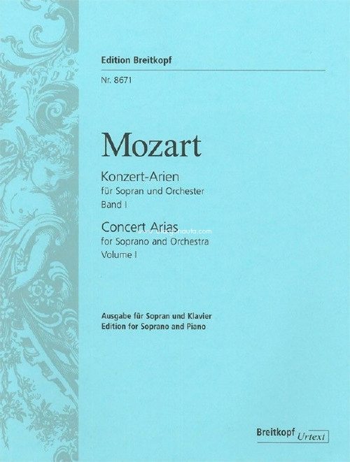 Complete Concert Arias for Soprano Bd. I, soprano and piano