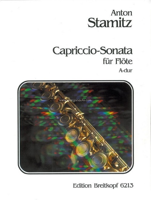 Capriccio-Sonata A-Dur, flute. 9790004166017