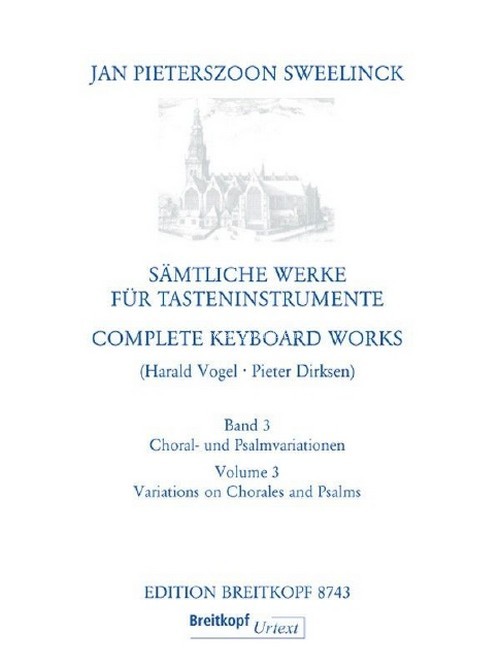 Complete Keyboard Works Band 3, Variations on Chorales and Psalms, organ (harpsichord)