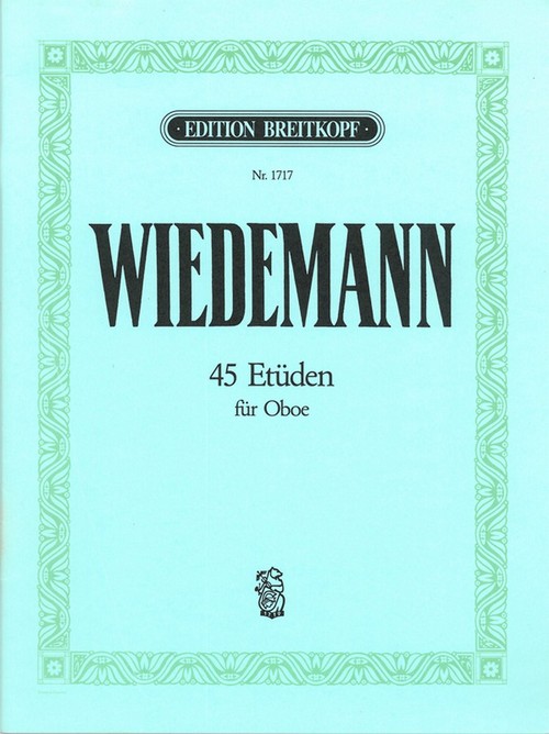 45 Etüden für Oboe