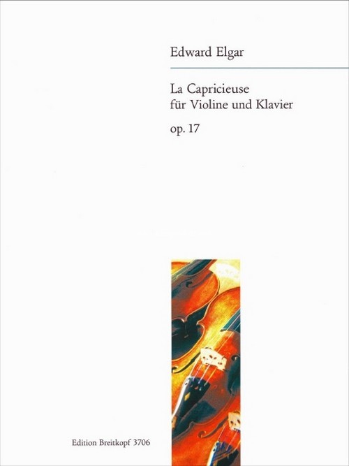 La Capricieuse op. 17, violin and piano