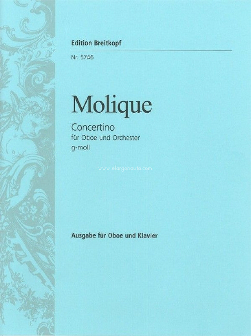 Concertino g-moll für Oboe und Orchester, Ausgabe für Oboe und Klavier