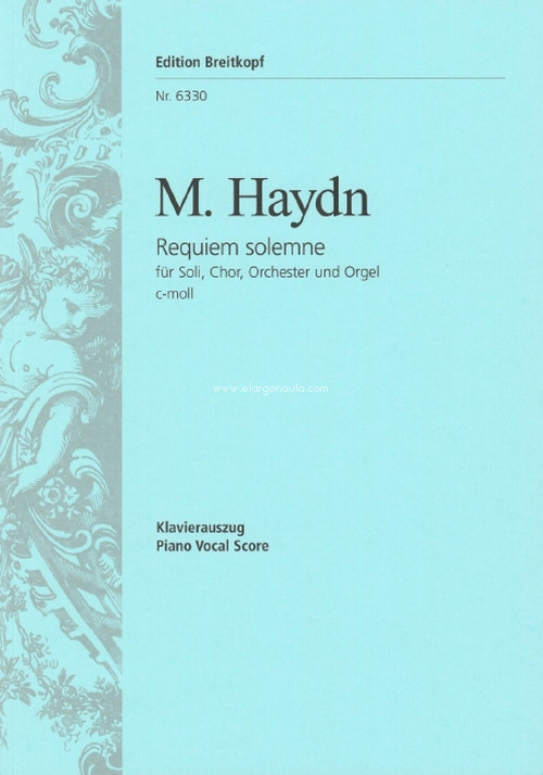 Requiem solemne in C minor, Piano Vocal Score