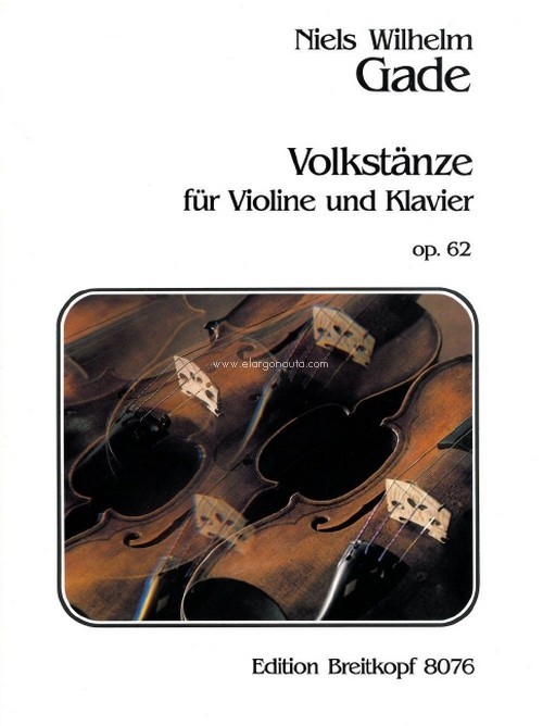 Volkstänze op. 62, violin and piano