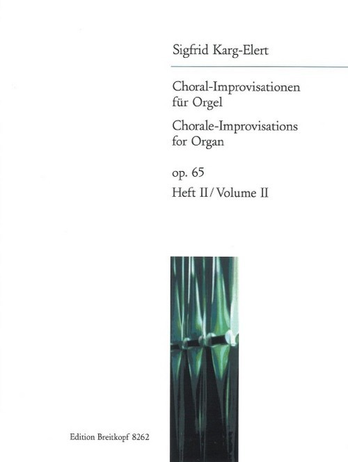 66 Chorale Improvisations Op. 65 Heft 2, For All Church Festivals, organ