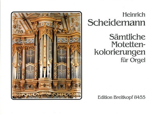 Complete Motet Intabulations, Breitkopf Urtext, organ. 9790004177518