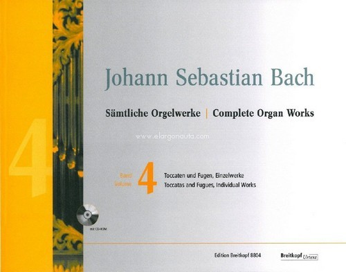 Complete Organ Works Volume 4, Urtext