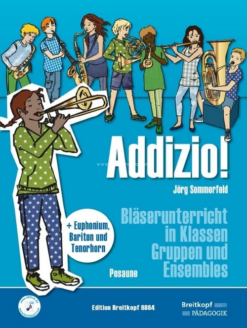 Addizio!, Bläserunterricht in Klassen, Gruppen und Ensembles, Posaune