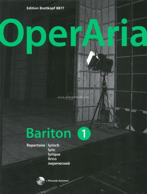 OperAria Baritone Band 1, Repertoire Collection
